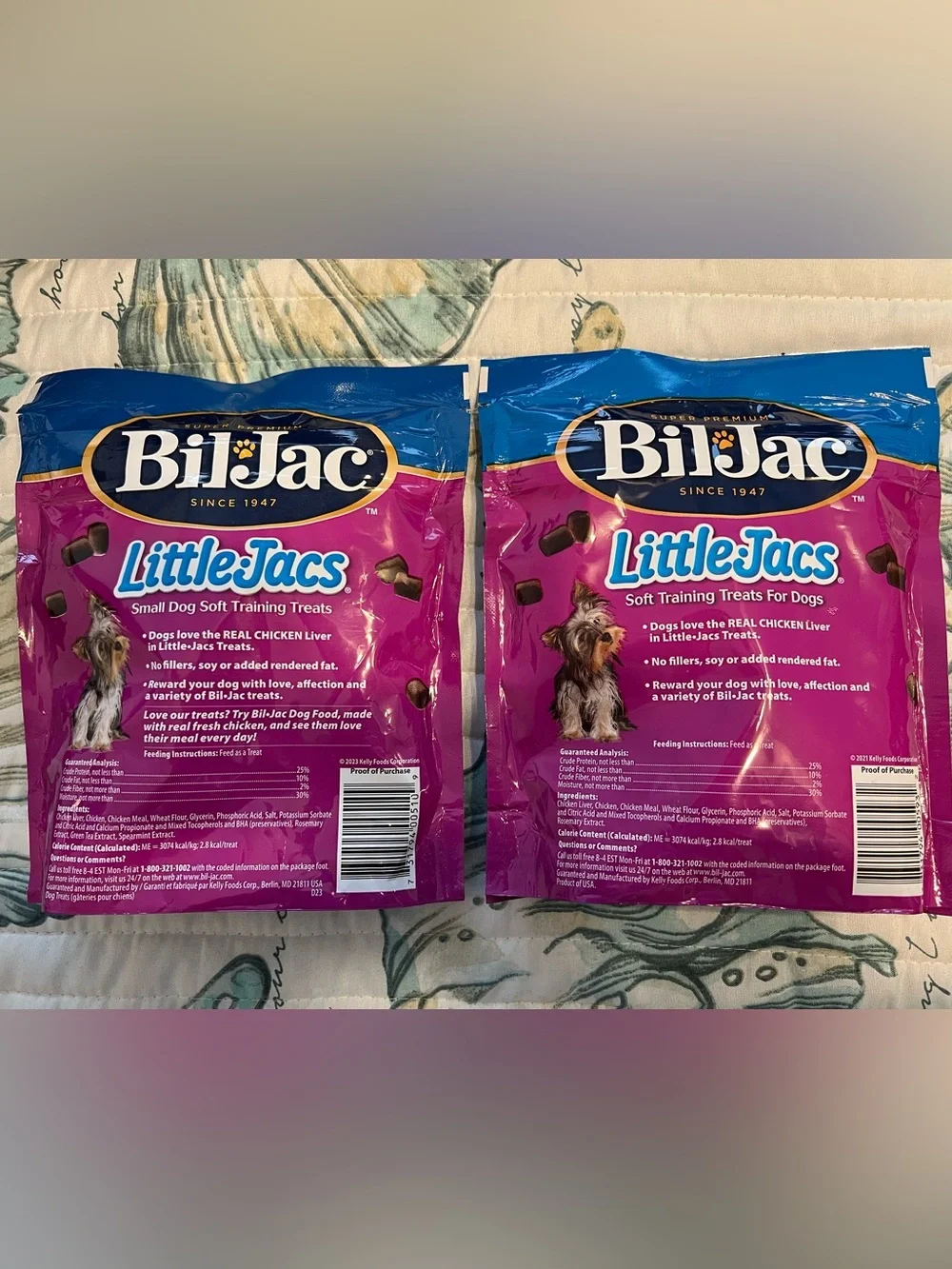 BilJac Little Jacs Small Dog Training Treats